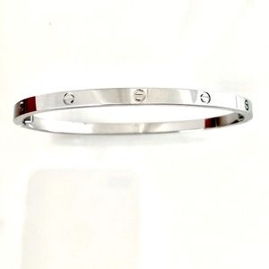 Screw Bracelet Small Model Stainless Steel.